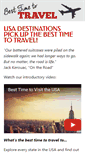Mobile Screenshot of best-time-to-travel.com